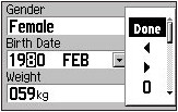 GARMIN Forerunner 305 Benutzer-Angaben